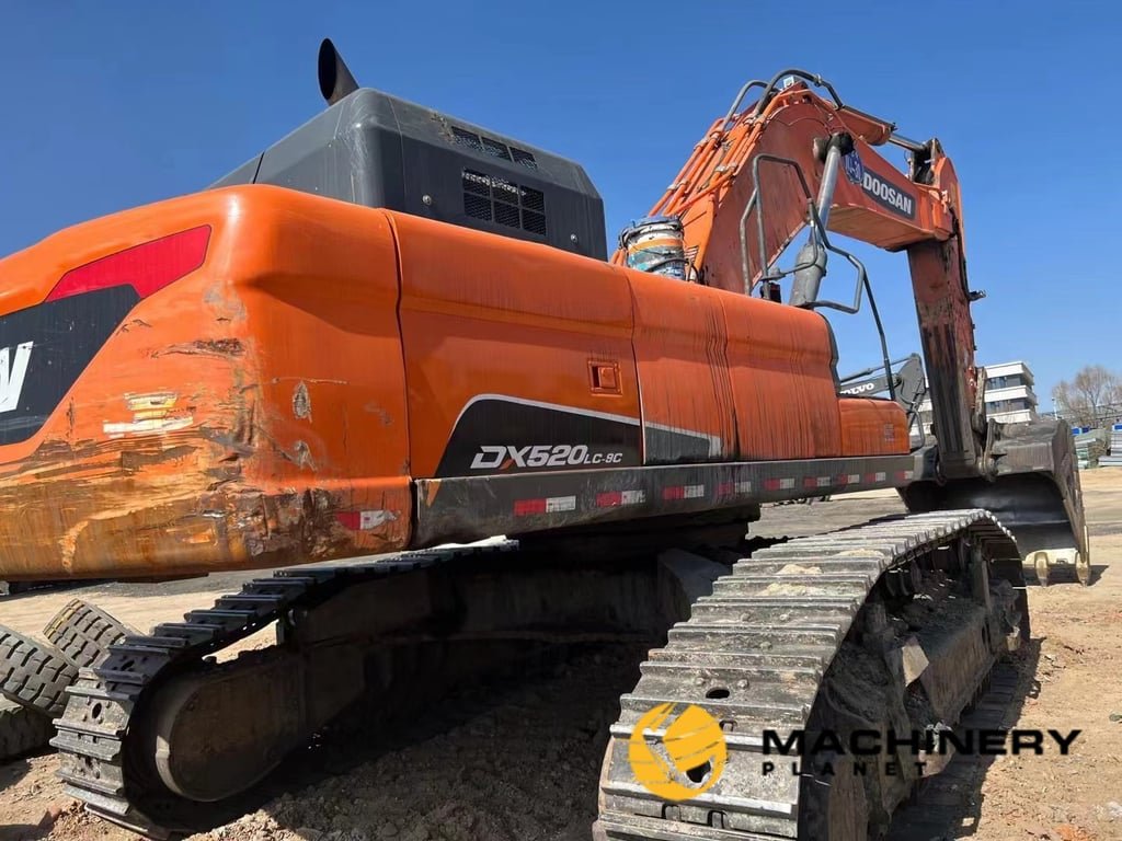 DOOSAN DH520LC-9C 52 TONS Used Crawler Excavator Hot Sale DX520LC-9C 2019 1 Crawler Excavators image 5