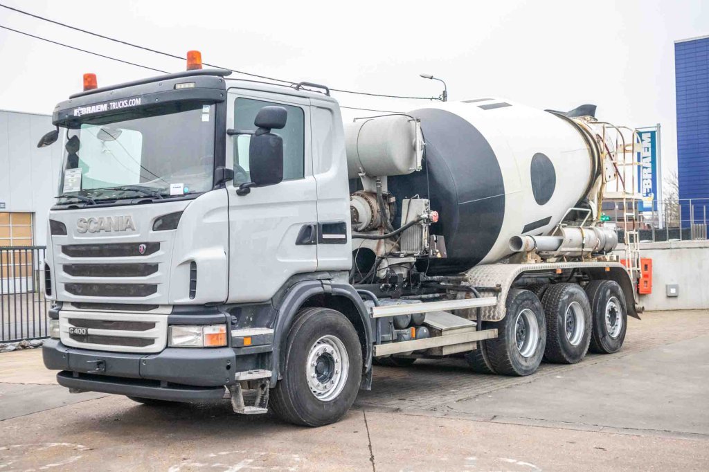 SCANIA G400-8x4+MIXER 9M3(2020) 2011 E62930 G400-8x4+MIXER 9M3(2020) 2011 1