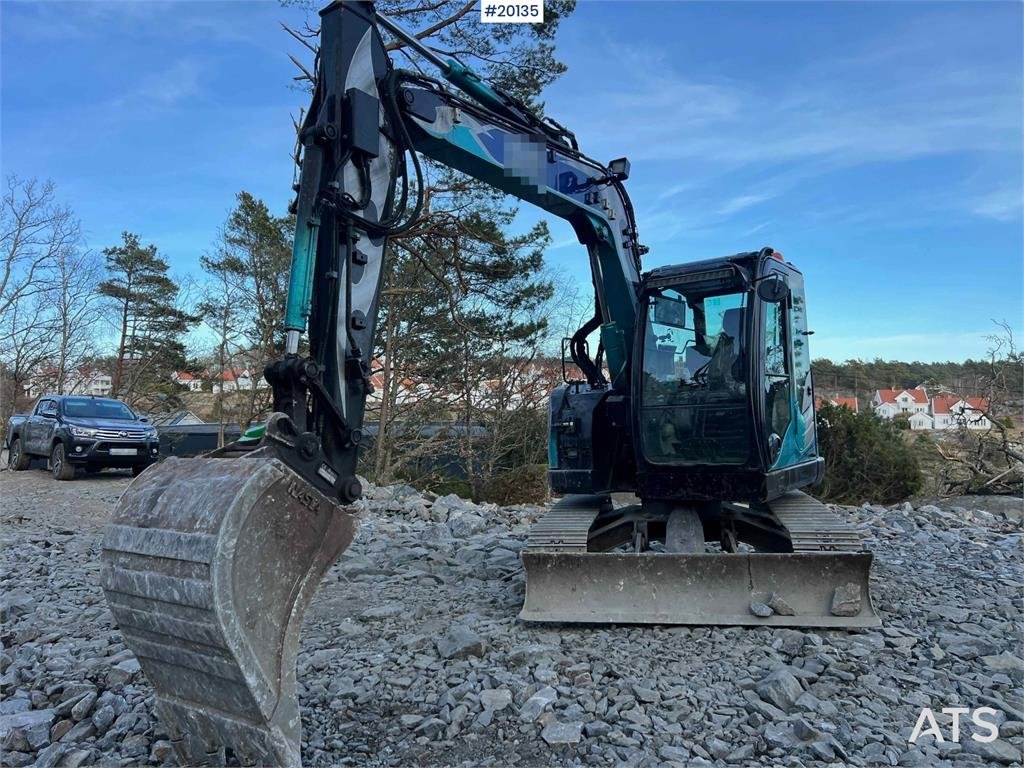 Hitachi zx85us-6 excavator w/ digging bucket, hydraulic sa 2019 20135 zx85us-6 excavator w/ digging bucket, hydraulic sa 2...