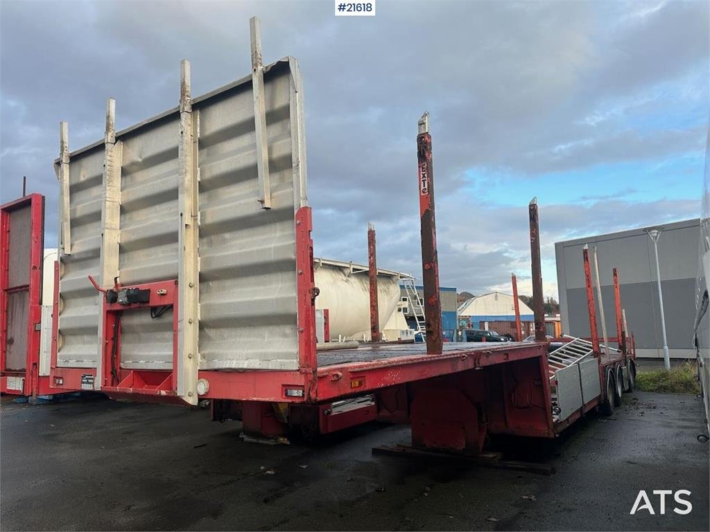 Vang DC 111 Ts 3 axle well trailer 1997 21618 VANG DC 111 Ts 3 axle well trailer 1997 1 Lowloader semi-trailers