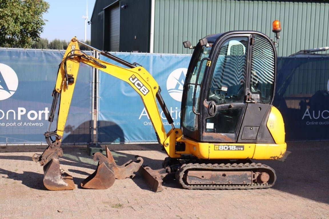 Mini excavator JCB 8018 CTS Diesel 2014 2014 8018 CTS 2014 1