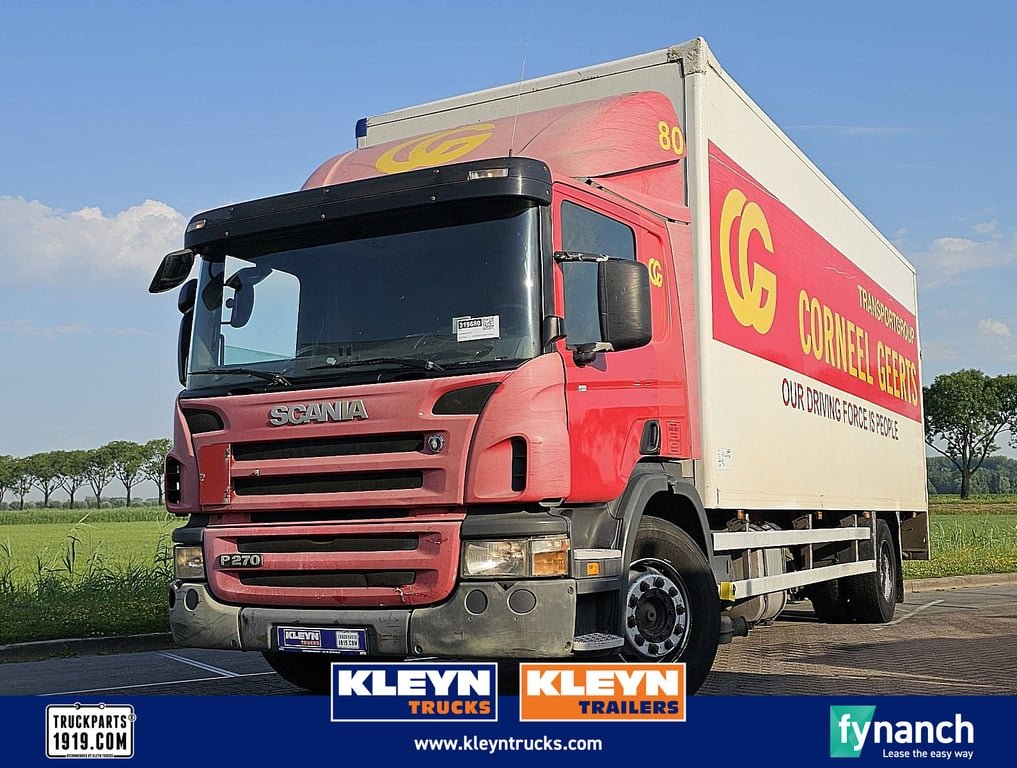 SCANIA P270 lift hard wood floor 2007 P270 LIFT HARD WOOD FLOOR 2007 1