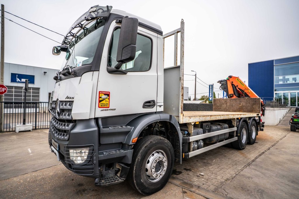 MERCEDES AROCS 2648 + PALFINGER 23 T/M + 5 EXT 2014 E63626 AROCS 2648 + PALFINGER 23 T/M + 5 EXT 2014 1