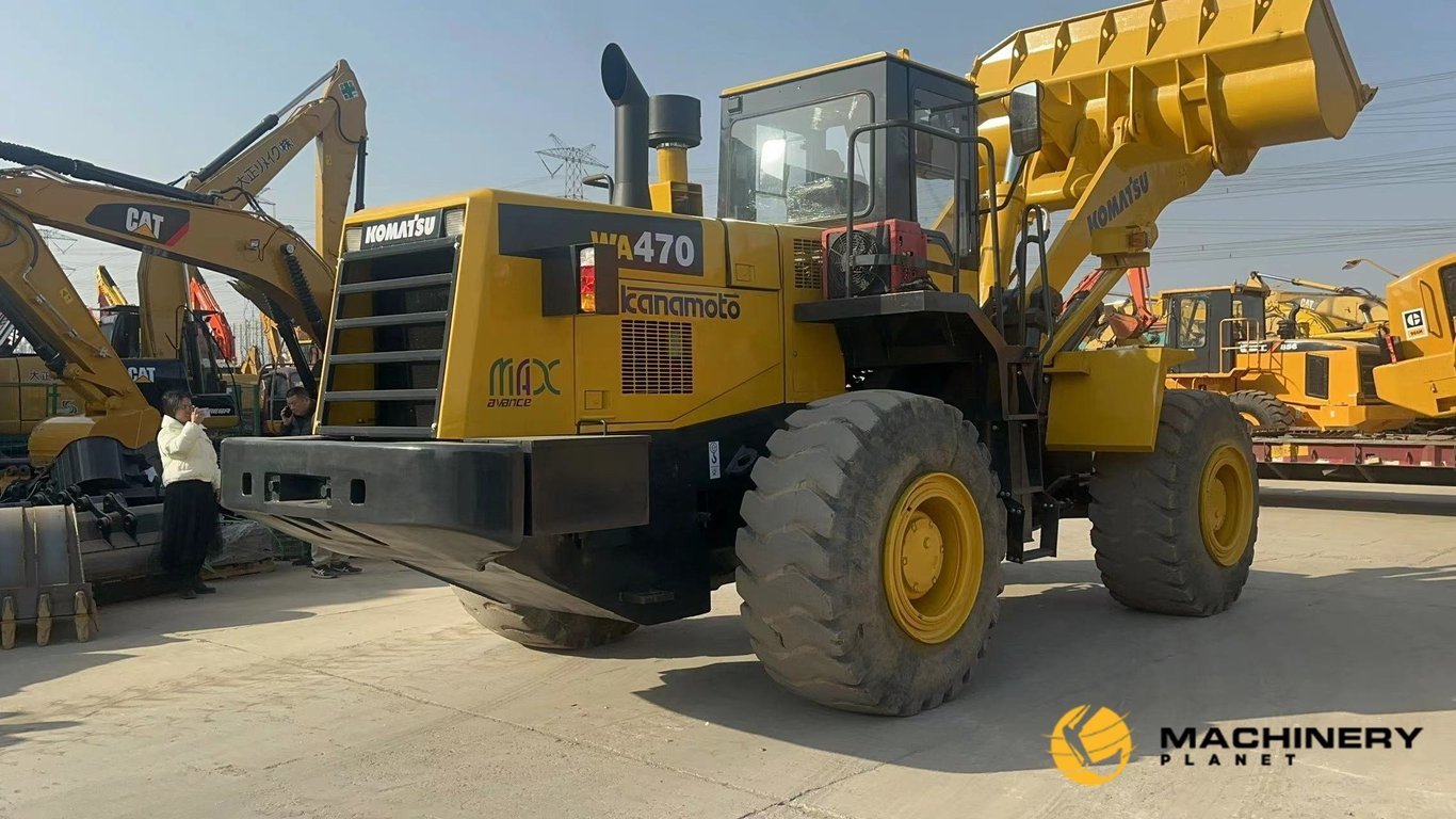 WA470-3 Komatsu good price hot sale made in japan Original WA470-3 2018 1 Wheel Loaders image 3
