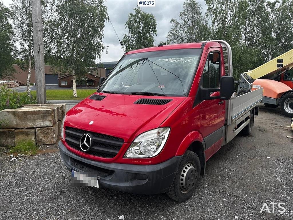 Mercedes-Benz Sprinter 516 w/driving bridges and HIAB crane. 2012 18275 Sprinter 516 w/driving bridges and HIAB crane. 201...
