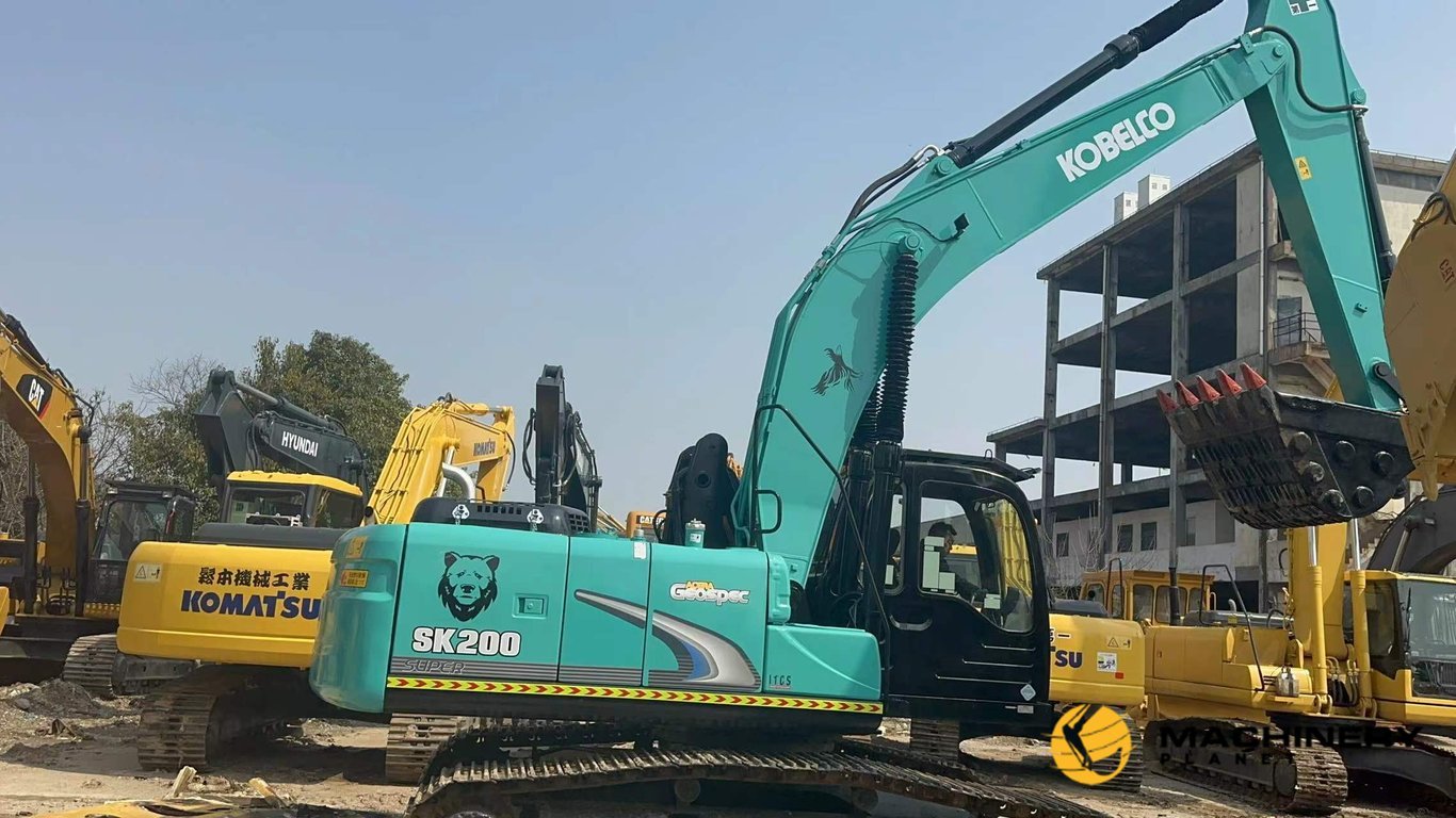 Kobelco SK200-8 Crawler Excavator Good Condition Hot Sale SK200-8 2019 1 Crawler Excavators image 5
