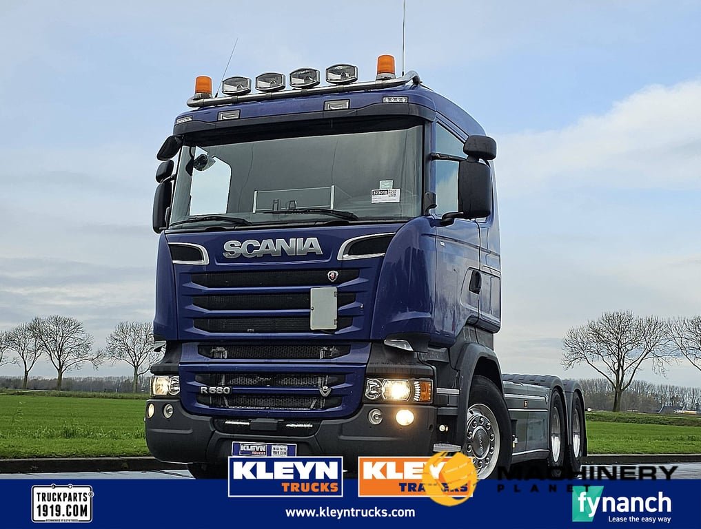 SCANIA R580 6x4 v8 ret. pto. hyd 2016 R580 6X4 V8 RET. PTO. HYD 2016 1 Tractor Units