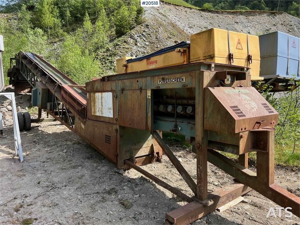 Powerscreen MK2 sikteverk. WATCH VIDEO 20518 Powerscreen MK2 sikteverk. WATCH VIDEO 1