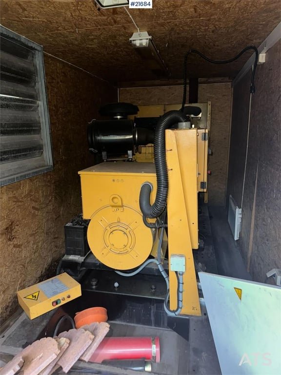 Olympian GEH250 generator with container 21684 GEH250 generator with container 1 Generators