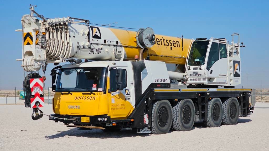 Grove GMK4100L-1 (2pcs available in Qatar) 2017 ETR-1213 GMK4100L-1 (2pcs available in Qatar) 2017 1 Mobile Cranes