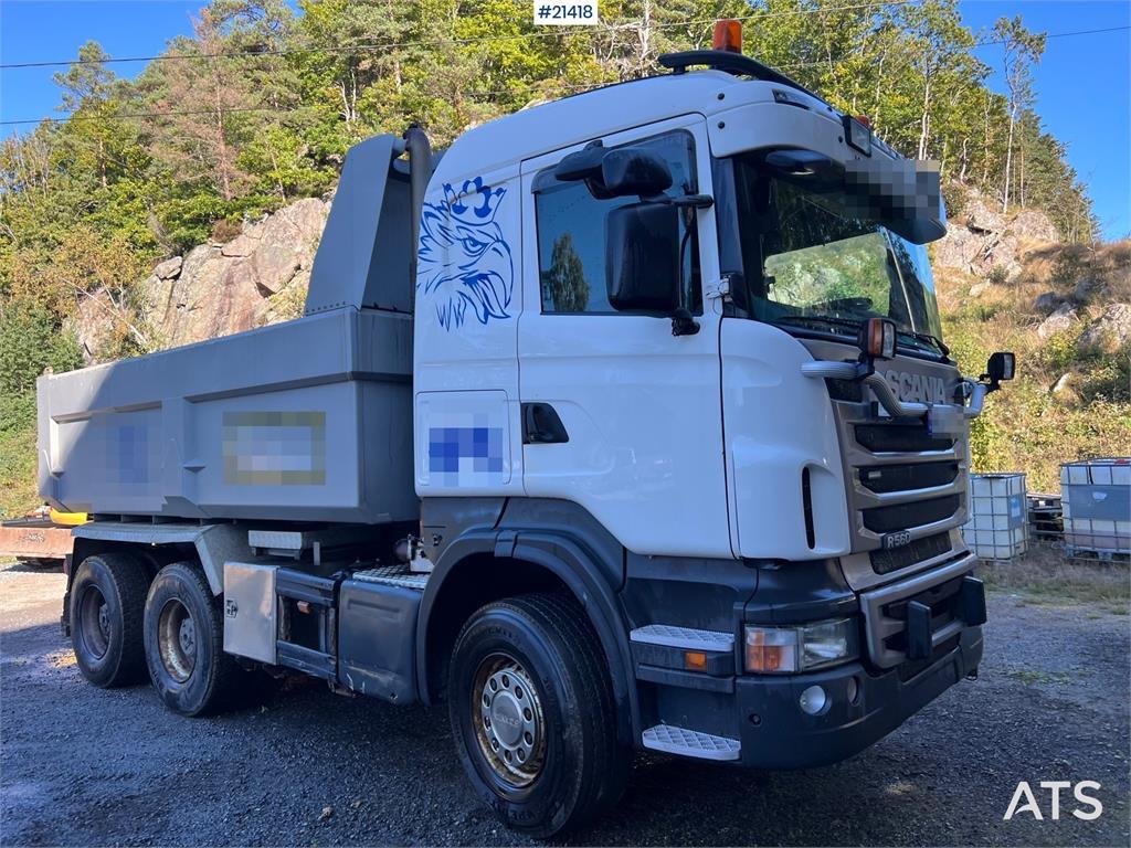 Scania R560 Plow rigged tipper truck w/ plow attachment 2010 21418 R560 Plow rigged tipper truck w/ plow attachment 2010 1...