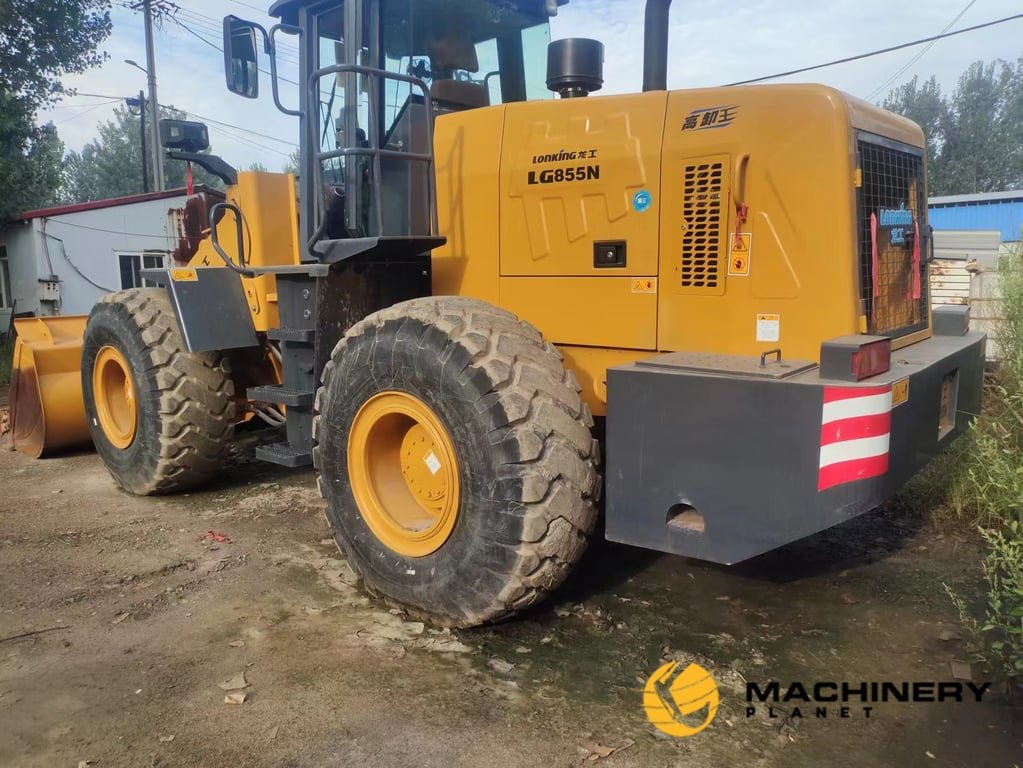 Lonking Used Loader LG855D Good Price LG855D 2019 1 Wheel Loaders