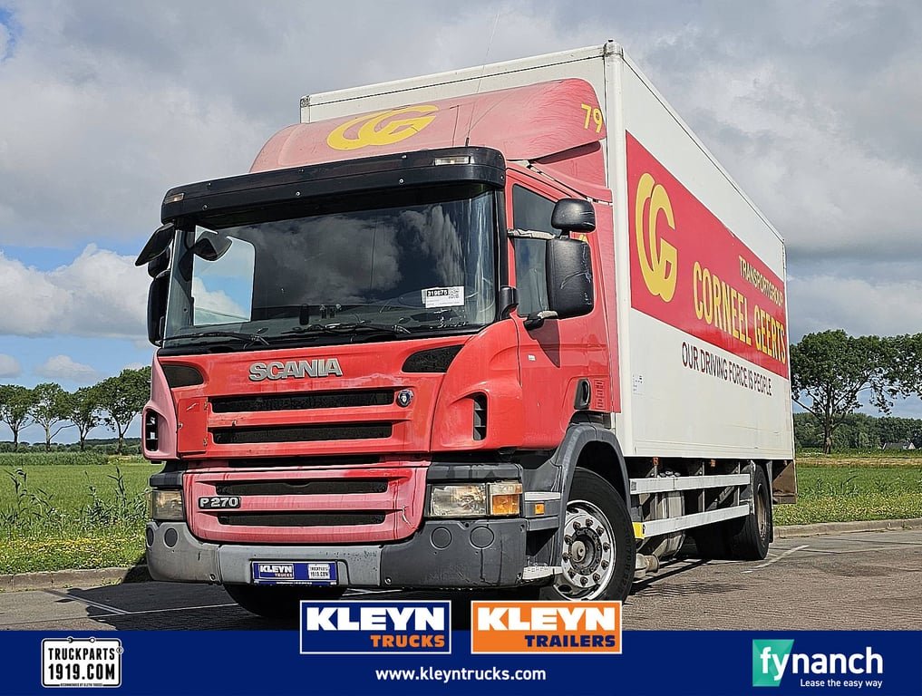 SCANIA P270 lift hard wood floor 2007 P270 LIFT HARD WOOD FLOOR 2007 1