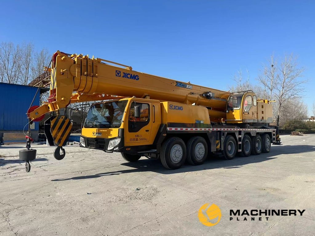 XCMG QY100 Crane 100 Tons Used Good Condition For Sale QY70K 2019 1 Mobile Cranes image 3