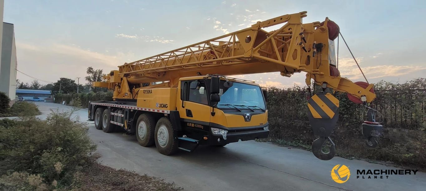 XCMG QY50K Crane 50 Tons Used Good Condition For Sale QY50K 2019 1 Mobile Cranes image 2