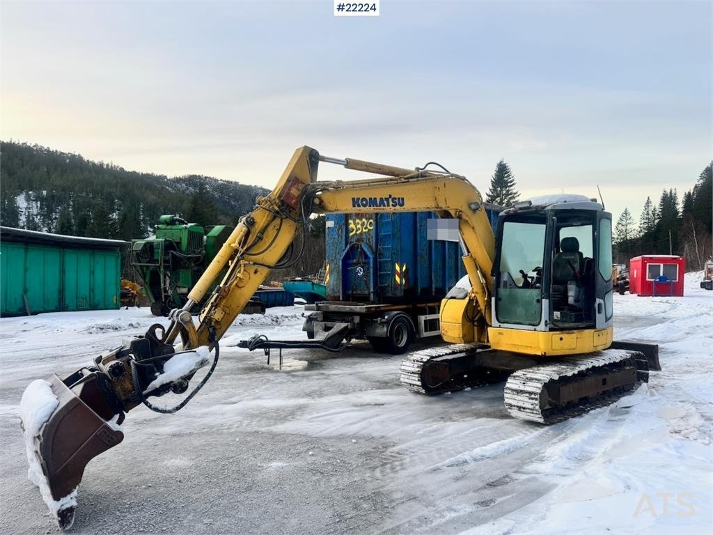 Komatsu PC78US-6 w/ Rototilt – 3 buckets – 6,300 hours WAT 2005 22224 PC78US-6 w/ Rototilt – 3 buckets – 6,300 hours WAT 2...