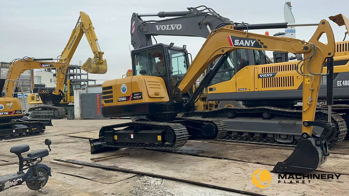 SANY SY60C Mini Crawler Excavator Made in China good quality SY60C 2021 1 Crawler Excavators image 2