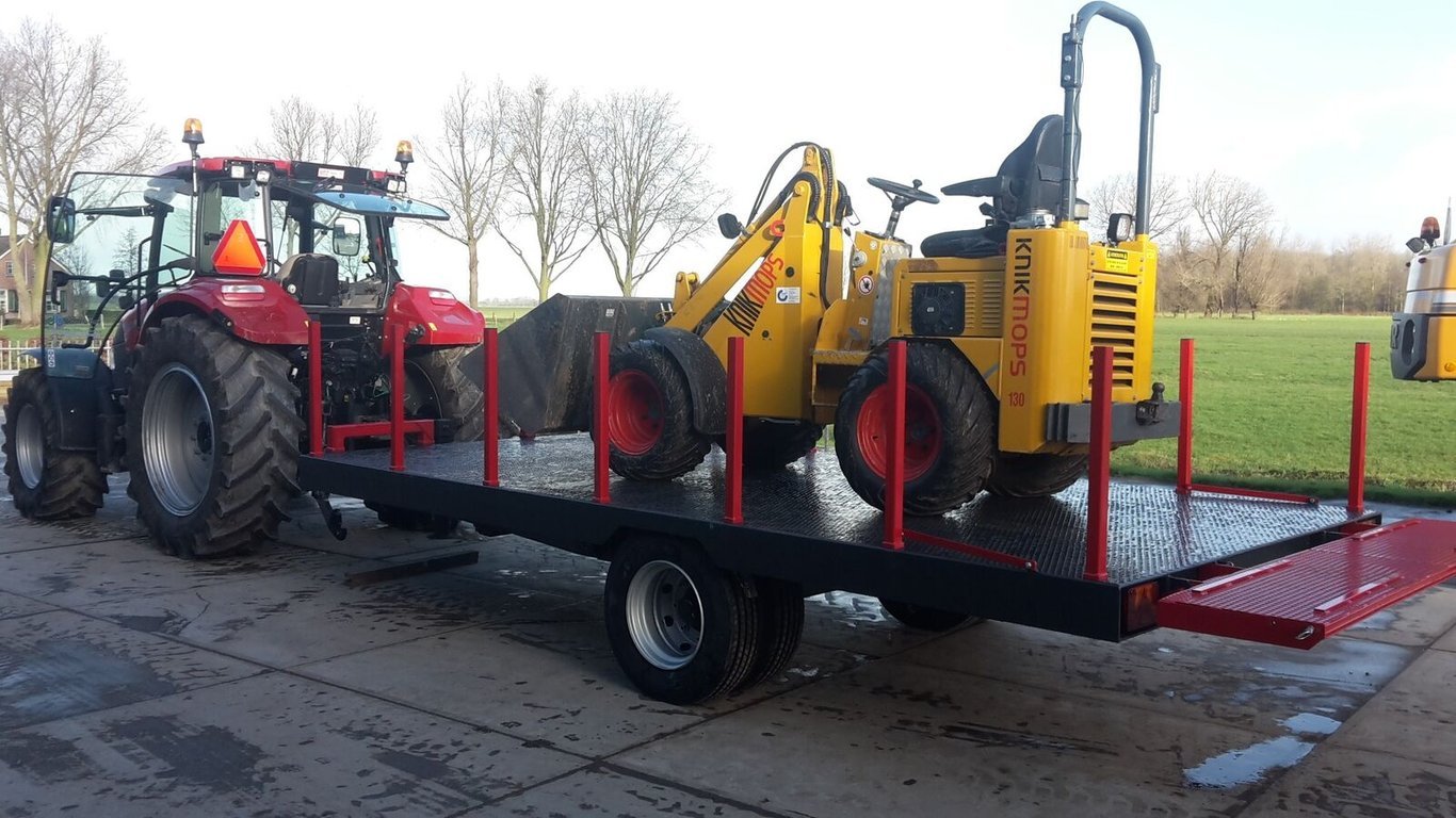 Oprijwagen NN5244 Oprijwagen 0 Flatbed open trailers