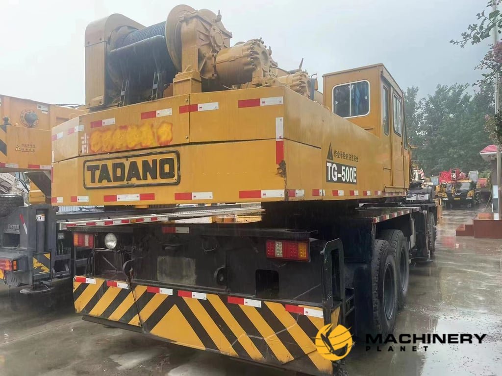 Tadano TG500E Crane Used High Quality TG500E 2018 1 Mobile Cranes image 3