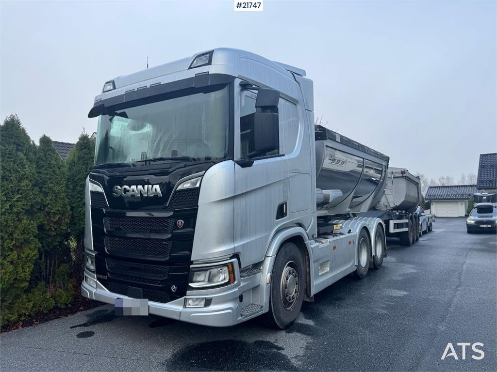 Scania R660 6x4 Asphalt Truck with Carnehl Asphalt Traile 2022 21747 R660 6x4 Asphalt Truck with Carnehl Asphalt Traile 20...