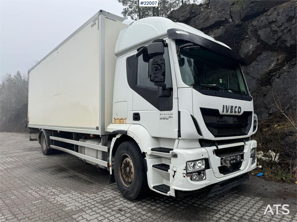 Iveco Stralis 360 4x2 box truck with full side opening. 2015 22007 Stralis 360 4x2 box truck with full side opening. 2015 1