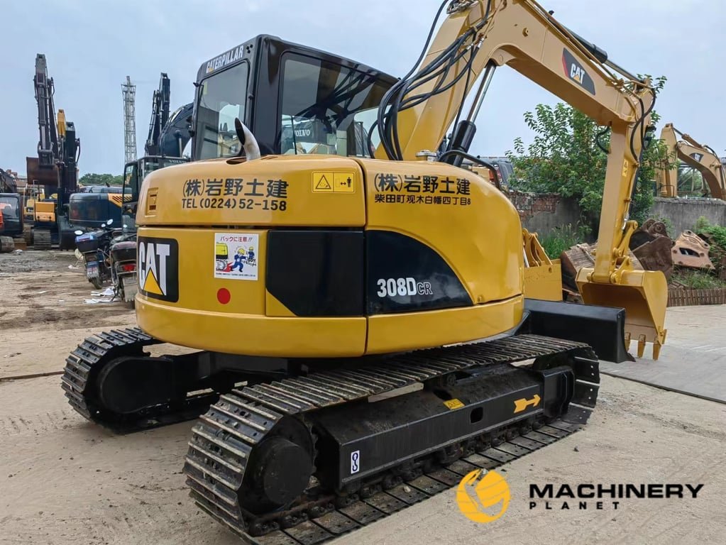 308DR Caterpillar Used Excavator LOW PRICE HOT SALE 308DR Caterpillar 2022 1 Crawler Excavators image 3