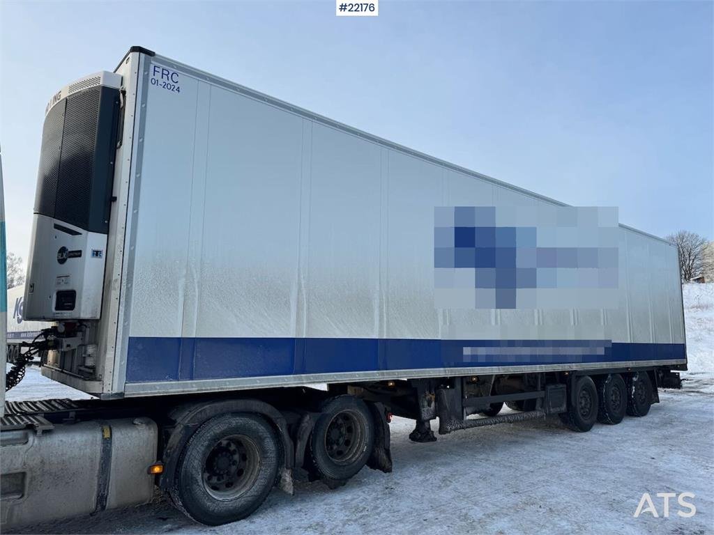 Schmitz Cargobull box semi-trailer with Thermo King unit – only 2,97 2018 22176 Schmitz Cargobull box semi-trailer with Th...