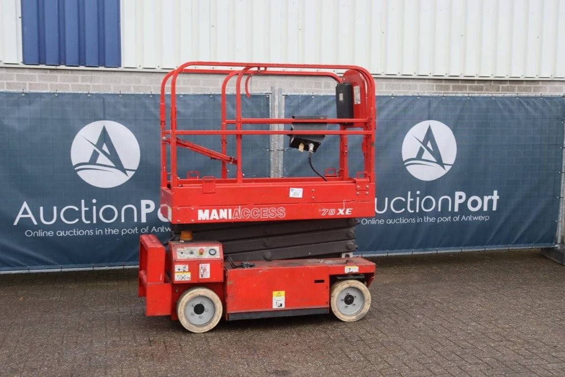 Manitou 78 XE Electric Scissor Lift 7.75m 2003 2003 78 XE 2003 1 Scissor Lifts