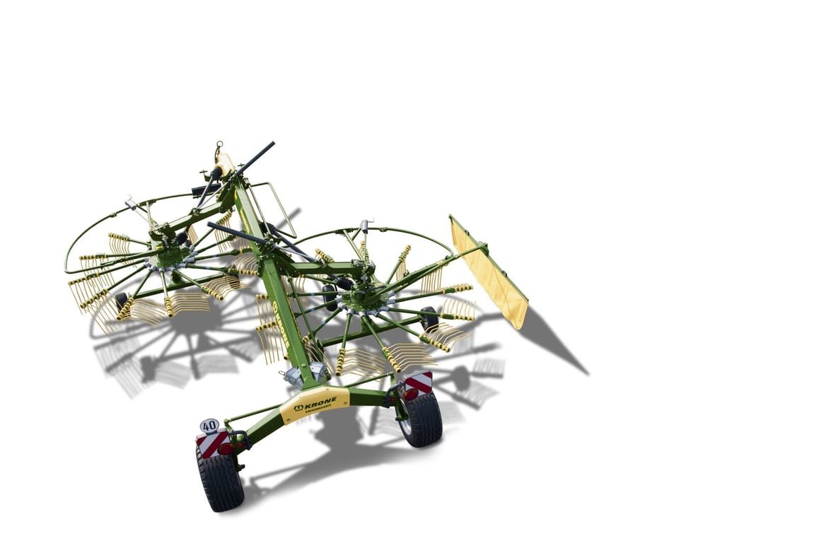 Krone vier harkelementen en Zijaflegharken K303 vier harkelementen en Zijaflegharken 0