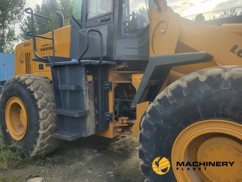 Lonking Used Loader LG855N Good Price LG855N 2020 1 Wheel Loaders image 3