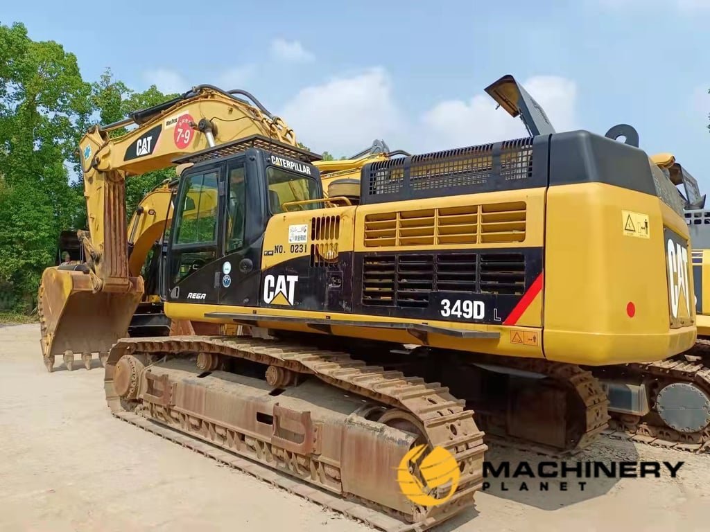 349D Caterpillar 90% new Good Condition 349D 2020 1 Crawler Excavators image 2