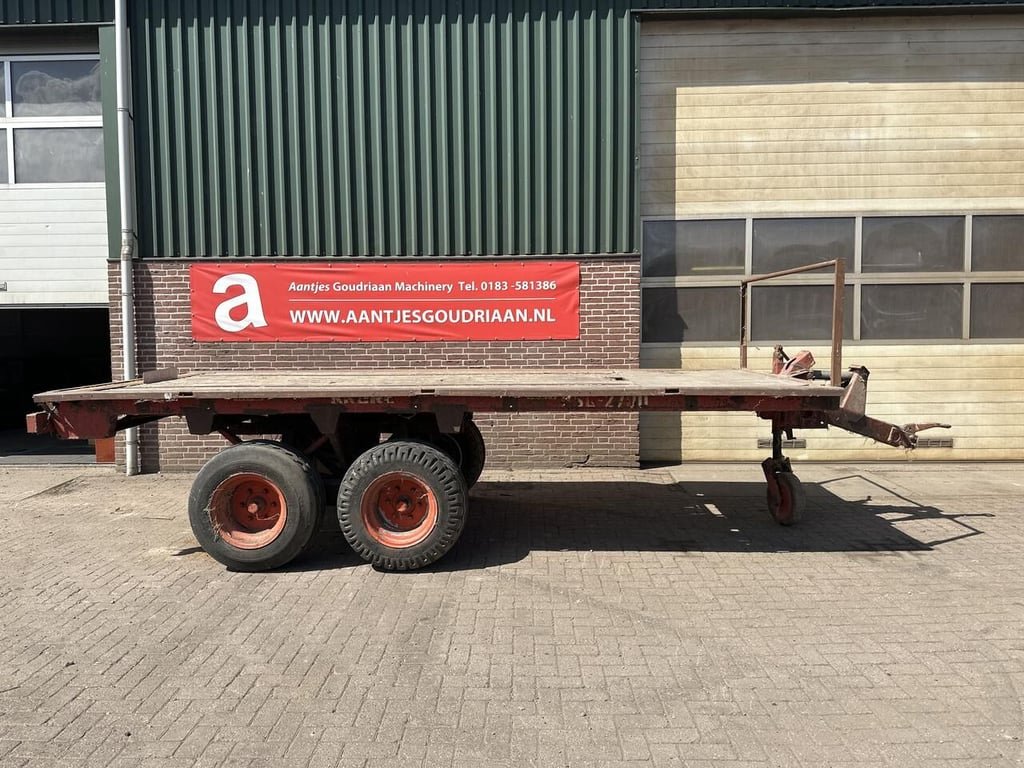 Balenwagen - Gebruikt 12671 balenwagen - Gebruikt 1 Flatbed open trailers