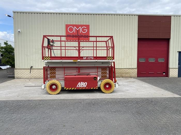 2002 Airo SF1200, Schaarhoogwerker, 14 meter 2002 SF0202070 AIRO SF1200, Schaarhoogwerker, 14 meter 2002 1