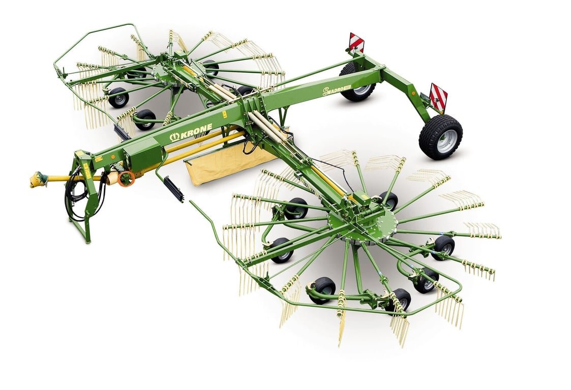 Krone Middenaflegharken met twee elementen K302 Middenaflegharken met twee elementen 0
