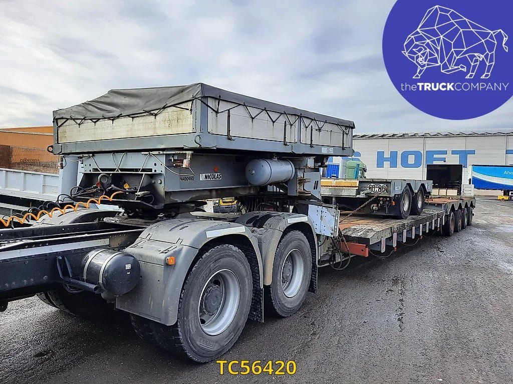 Nicolas Low-bed 1989 TC56420 Nicolas 1989 1