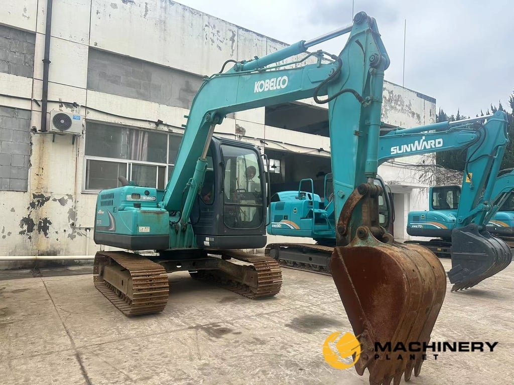 Kobelco SK75 Mini Crawler Excavator 80% New SK75 2019 1 Crawler Excavators