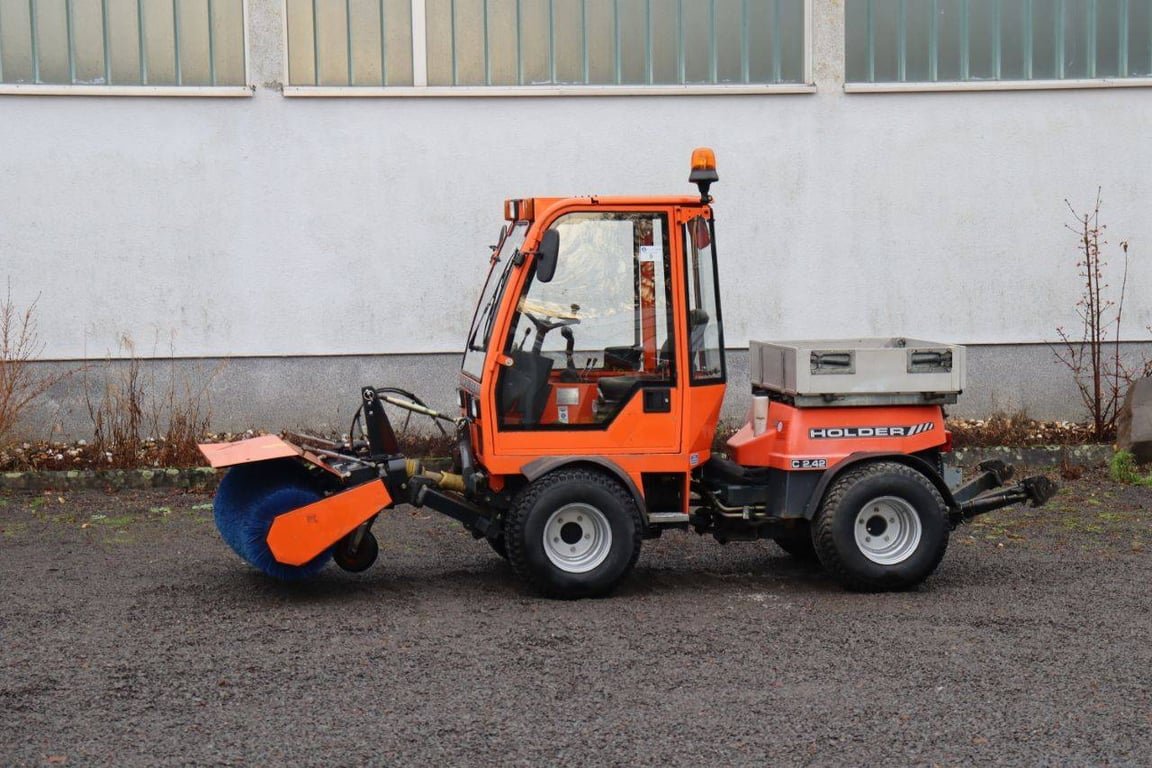 Mini tractor Holder C 2.42 Diesel with sweeping brush Holder C 2.42 1
