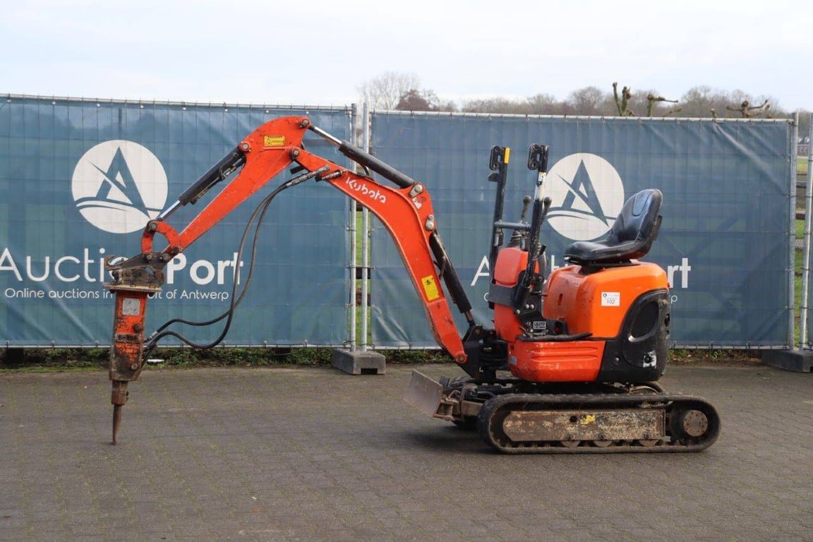 Mini excavator Kubota U-10-3 Diesel 2016 2016 U-10-3 2016 1