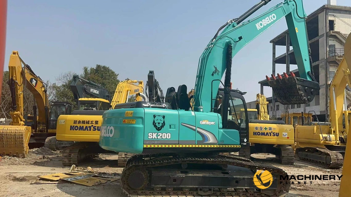 Kobelco SK200-8 Crawler Excavator Good Condition Hot Sale SK200-8 2019 1 Crawler Excavators