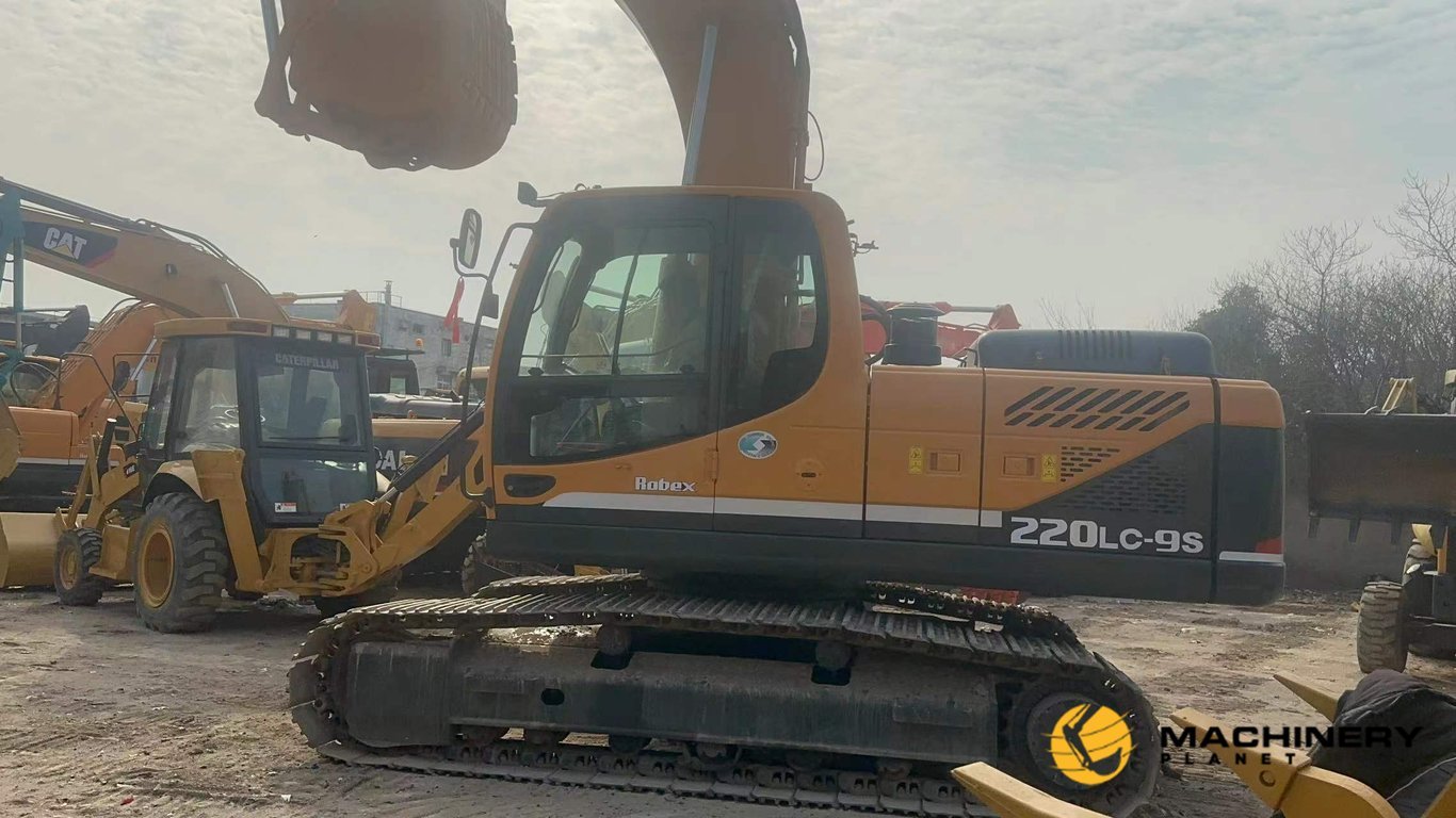 HYUNDAI R220LC-9S Used Crawler Excavator Original Good Condition R220LC-9S 2019 1 Crawler Excavators image 2