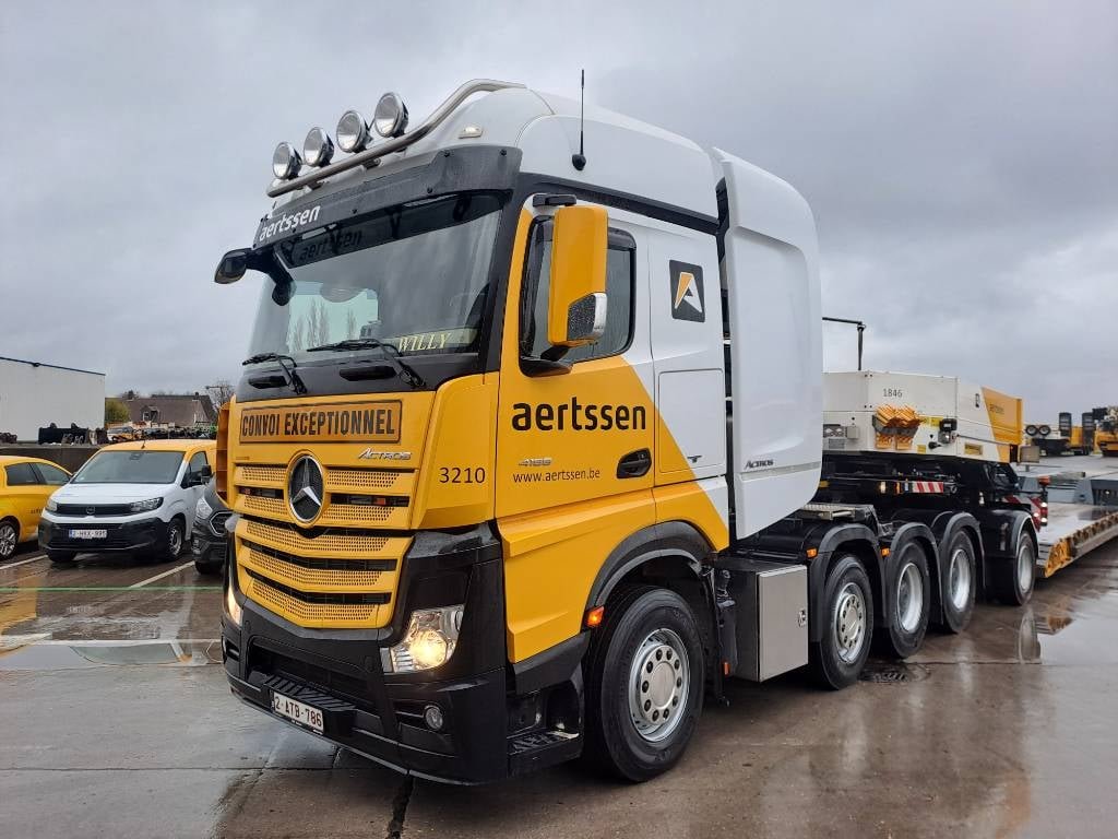 Mercedes-Benz 4158LS 8x4 + Euro Mega 1+4 (Low hour readings) 2016 ATR-2152+2153+2154 4158LS 8x4 + Euro Mega 1+4 (Low hour ...
