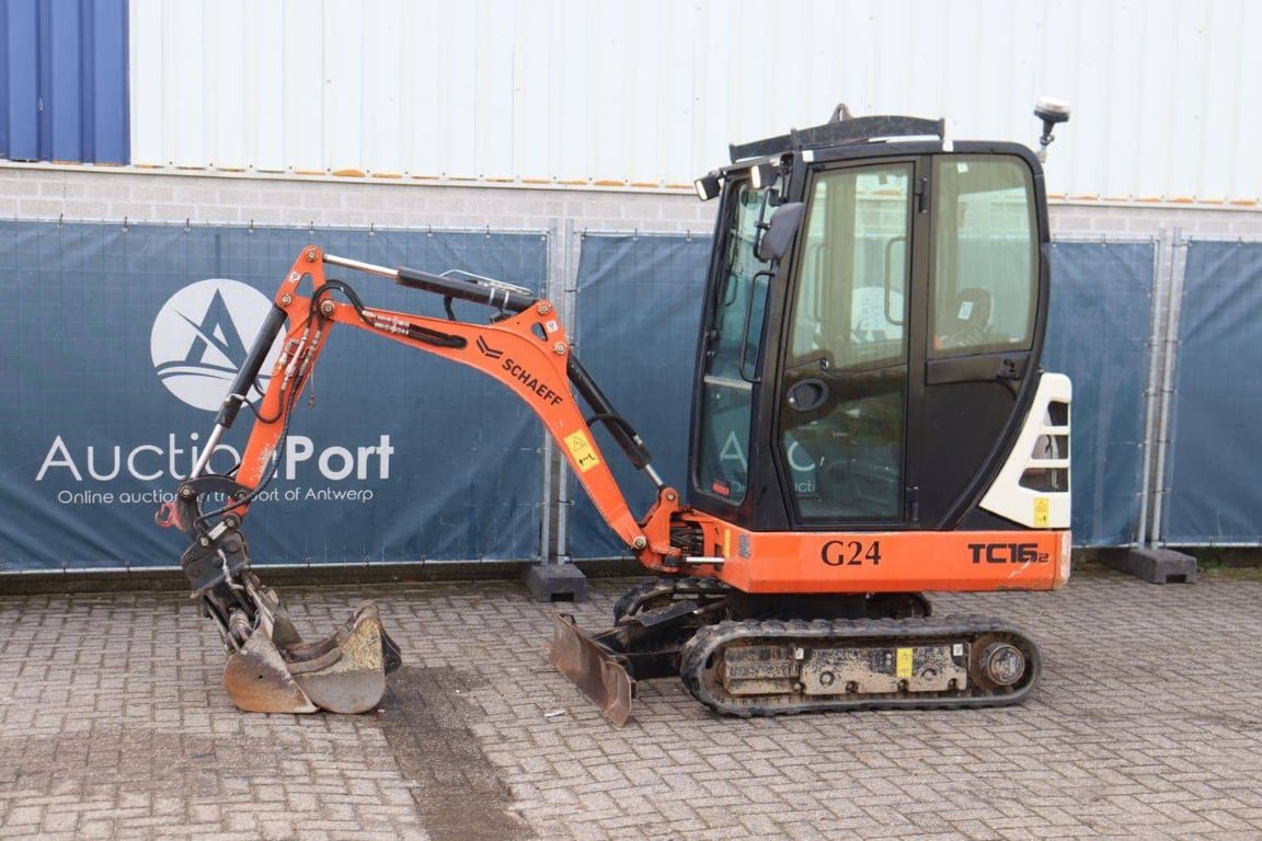 Mini excavator Schaeff TC16 Diesel 12kW 2017 2017 TC16 2017 1