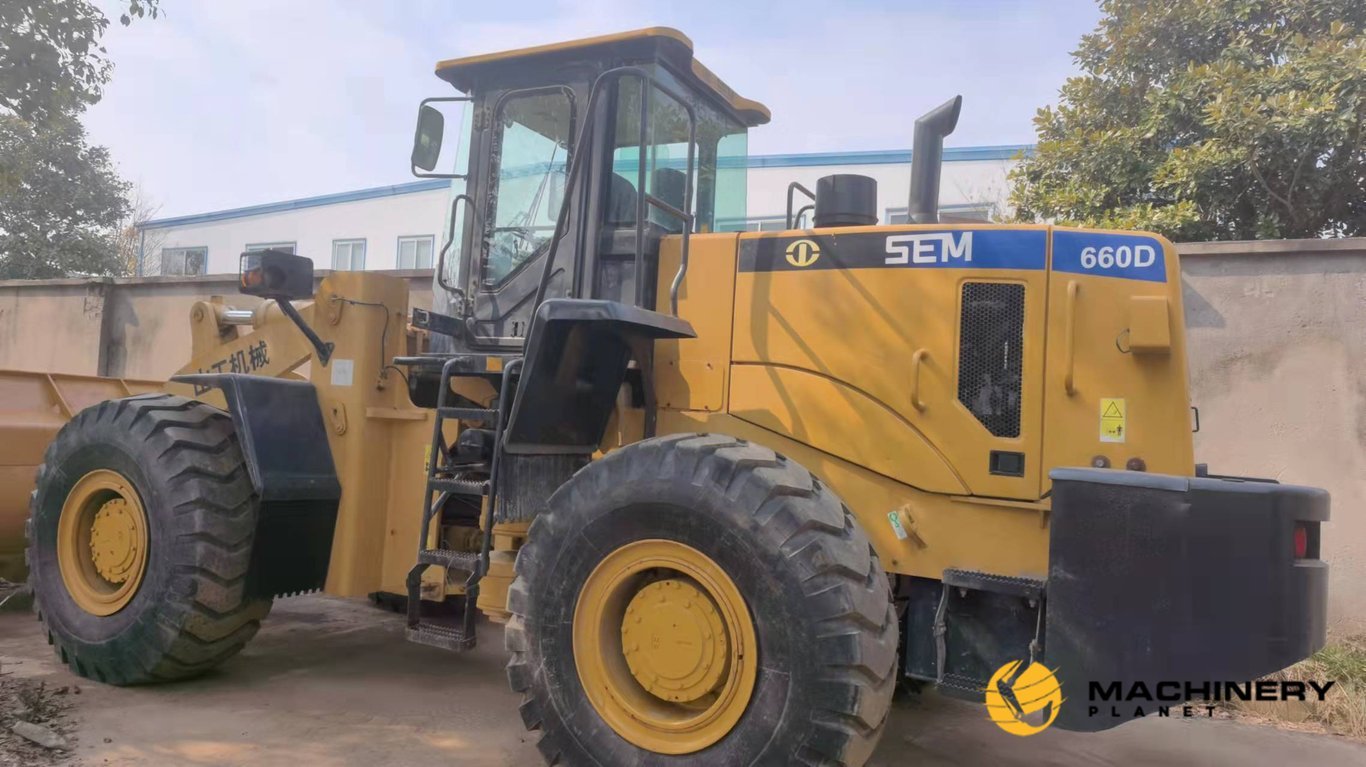 Shangong SEM660 Used Loader for sale SEM660 2019 1 Wheel Loaders image 3