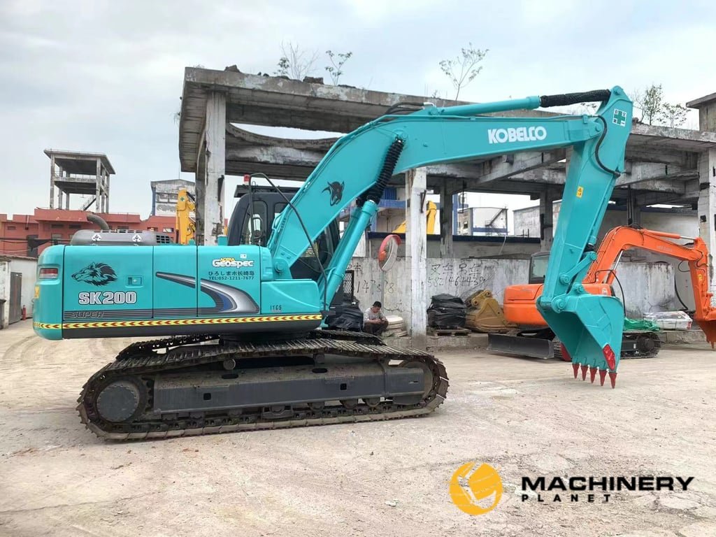 Kobelco SK200 20 tons Crawler Excavator for sale SK200 2018 1 Crawler Excavators