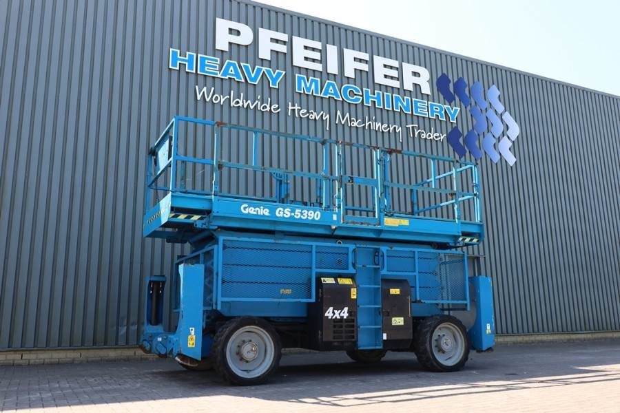 Genie GS5390 Diesel, 4x4 Drive, 18.15m Working Height, 6 2014 GENIE - GS5390 - 90034 GS5390 Diesel, 4x4 Drive, 18.15m Work...