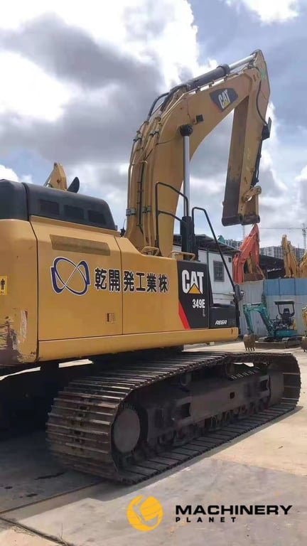 349E Caterpillar 90% new Good Condition 349E 2019 1 Crawler Excavators image 2