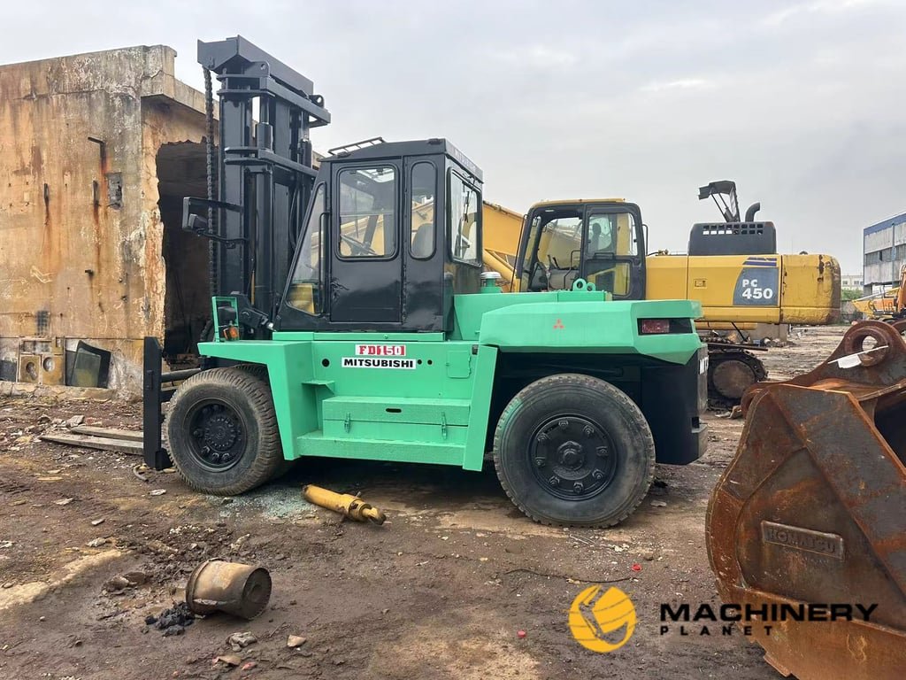 Mitsubishi FD150 15Tons Forklift Good Quality FD150 2019 1 Forklift image 5
