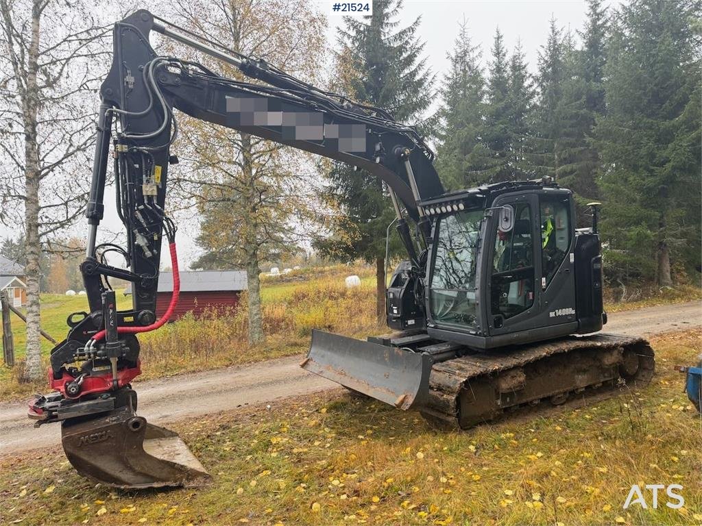 Kobelco SK140SRLC Tracked excavator w/ Machine control, ti 2023 21524 SK140SRLC Tracked excavator w/ Machine control, ti 2...