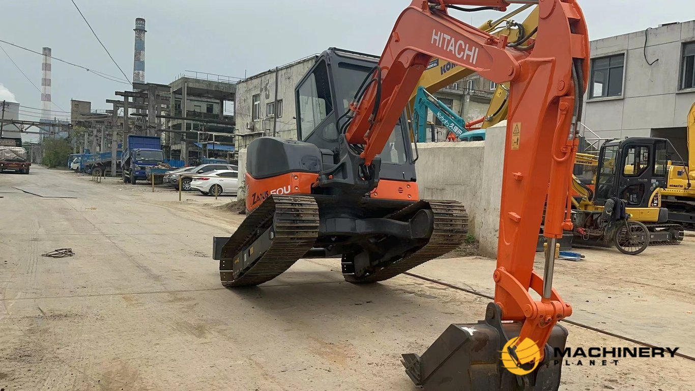 Hitachi ZX50u Mini Crawler Excavator GOOD CONDITION FOR SALE ZX50U 2020 1 Crawler Excavators image 4