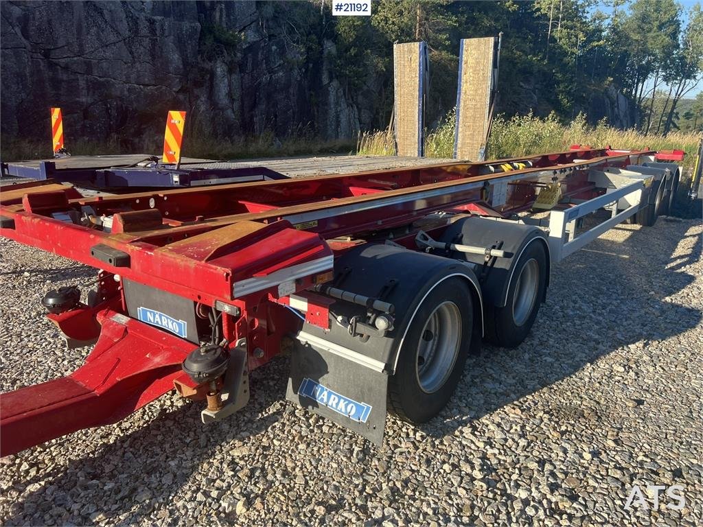 Närko 4 axle container trailer 2023 21192 Närko 4 axle container trailer 2023 1